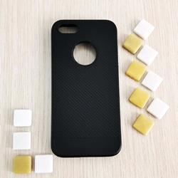 قاب گوشی موبایل iPhone 5/5s/SE برند C-Case مدل دو تکه طرح کربن رنگ مشکی