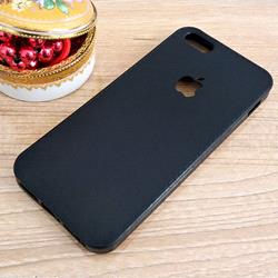 قاب گوشی موبایل iPhone 5/5s/SE برند C-Case طرح چرم ساده دوخت دار رنگ مشکی