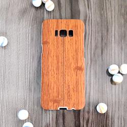 قاب گوشی موبایل SAMSUNG Galaxy S8 برند ROCK مدل طرح چوب رنگ قهوه ای