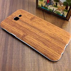 قاب گوشی موبایل SAMSUNG A7 2017 / A720 برند ROCK مدل طرح چوب رنگ قهوه ای