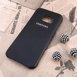 قاب گوشی موبایل SAMSUNG Galaxy S7 طرح چرم مصنوعی رنگ مشکی