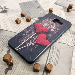 قاب گوشی موبایل SAMSUNG A5 2016 / A510 برند اسپارگل کیبورد طرح Heart رنگ مشکی
