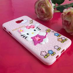 قاب گوشی موبایل SAMSUNG J7 Prime طرح Hello Kitty رنگ صورتی