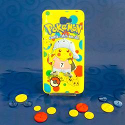 قاب گوشی موبایل SAMSUNG J7 Prime طرح Pokemon رنگ زرد