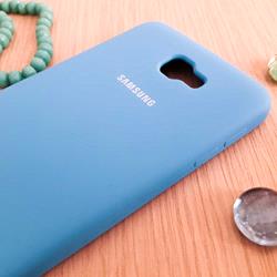 قاب گوشی موبایل SAMSUNG J7 Prime سیلیکونی Silicone Case رنگ آبی آسمانی