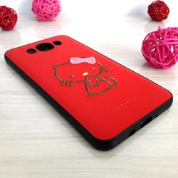 قاب گوشی موبایل SAMSUNG J7 2016 / J710 برند REMAX مدل Kitty رنگ قرمز