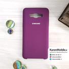 قاب گوشی موبایل SAMSUNG J2 Prime سیلیکونی Silicone Case رنگ بنفش بادمجانی