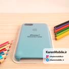 قاب گوشی موبایل iPhone 7 سیلیکونی اصلی Silicone Case رنگ آبی آسمانی