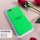 قاب گوشی موبایل iPhone 5/5s/SE سیلیکونی اصلی Silicone Case رنگ سبز چمنی