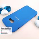 قاب گوشی موبایل SAMSUNG A3 2017 / A320 سیلیکونی Silicone Case رنگ آبی