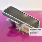 قاب گوشی موبایل iPhone 7 مدل عروسکی پشمالو طرح 2 رنگ خاکستری