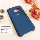قاب گوشی موبایل SAMSUNG Galaxy S7 سیلیکونی Silicone Case رنگ آبی نفتی تیره