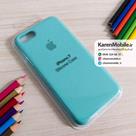 قاب گوشی موبایل iPhone 7 سیلیکونی اصلی Silicone Case رنگ سبز آبی