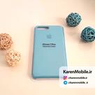 قاب گوشی موبایل iPhone 7 Plus سیلیکونی اصلی Silicone Case رنگ آبی آسمانی