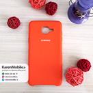 قاب گوشی موبایل SAMSUNG J7 Max سیلیکونی Silicone Case رنگ نارنجی پرتقالی