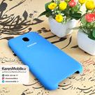 قاب گوشی موبایل SAMSUNG J7 Pro / J730 سیلیکونی Silicone Case رنگ آبی
