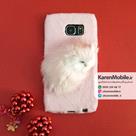 قاب گوشی موبایل SAMSUNG Galaxy S6 Edge مدل عروسکی طرح 1 پشمالو رنگ صورتی