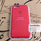قاب گوشی موبایل iPhone 8 سیلیکونی اصلی Silicone Case رنگ قرمز