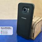 قاب گوشی موبایل SAMSUNG Galaxy S6 Edge برند NOBEL مدل پشت چرم طرح دور دوخت رنگ مشکی