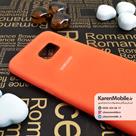 قاب گوشی موبایل SAMSUNG Galaxy S7 Edge سیلیکونی Silicone Case رنگ نارنجی