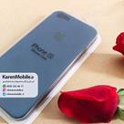 قاب گوشی موبایل iPhone 5/5s/SE سیلیکونی اصلی Silicone Case رنگ آبی نفتی