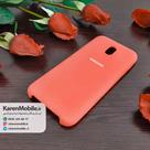 قاب گوشی موبایل SAMSUNG J5 Pro / J530 سیلیکونی Silicone Case رنگ نارنجی فسفری