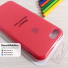 قاب گوشی موبایل iPhone 7 سیلیکونی اصلی Silicone Case رنگ قرمز