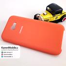 قاب گوشی موبایل SAMSUNG A7 2017 / A720 سیلیکونی Silicone Case رنگ نارنجی