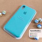 قاب گوشی موبایل iPhone X سیلیکونی اصلی Silicone Case رنگ سبز آبی