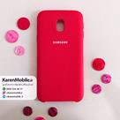 قاب گوشی موبایل SAMSUNG J3 Pro 2017 / J330 سیلیکونی Silicone Case رنگ قرمز