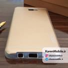 قاب گوشی موبایل SAMSUNG J7 Prime برند ROCK مدل بامپر ژله ای پشت آلومینیومی رنگ طلایی