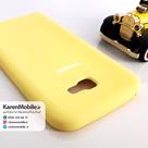 قاب گوشی موبایل SAMSUNG A7 2017 / A720 سیلیکونی Silicone Case رنگ زرد