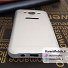 قاب گوشی موبایل SAMSUNG J5 2015 برند ROCK مدل بامپر ژله ای پشت آلومینیومی رنگ نقره ای