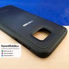 قاب گوشی موبایل SAMSUNG Galaxy S7 برند NOBEL مدل پشت چرم طرح دور دوخت رنگ مشکی