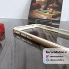 بامپر محافظ گوشی iPhone 6/6s برند ICON طرح ژلاتین دار رنگ طلایی نقره ای