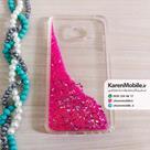 قاب گوشی موبایل SAMSUNG Galaxy C5 مدل آکواریومی شنی رنگ صورتی