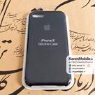 قاب گوشی موبایل iPhone 8 سیلیکونی اصلی Silicone Case رنگ مشکی