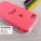 قاب گوشی موبایل iPhone 7 سیلیکونی اصلی Silicone Case رنگ نارنجی فسفری