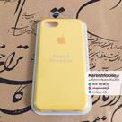 قاب گوشی موبایل iPhone 8 سیلیکونی اصلی Silicone Case رنگ زرد