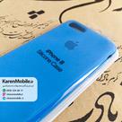 قاب گوشی موبایل iPhone 8 سیلیکونی اصلی Silicone Case رنگ آبی 