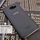 قاب گوشی موبایل SAMSUNG A5 2016 / A510 مدل پشت چرم طرح دور دوخت رنگ مشکی