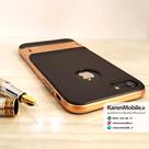 قاب گوشی موبایل iPhone 7 مدل هولدر استندی رنگ مشکی طلایی 