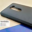 قاب گوشی موبایل Xiaomi mi 5s Plus مدل پشت چرم طرح دور دوخت رنگ مشکی