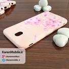 قاب گوشی موبایل SAMSUNG J7 Pro / J730 طرح شکوفه رنگ صورتی 