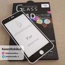 محافظ صفحه نمایش Glass 4D iPhone 6 Plus رنگ مشکی