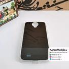 قاب گوشی موبایل SAMSUNG Galaxy S4 طرح متال بامپر ژله ای شفاف رنگ زغال سنگی