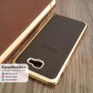 قاب گوشی موبایل SAMSUNG J5 Prime برند US-Lion مدل چرم دور گلد رنگ مشکی
