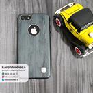 قاب گوشی موبایل iPhone 7 برند UYITLO مدل طرح چوب رنگ زغال سنگی