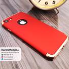 قاب گوشی موبایل iPhone 7 برند JOYROOM طرح یک رنگ قرمز طلایی