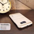 قاب گوشی موبایل SAMSUNG  Galaxy S6 Edge برند motomo مدل لیزری رنگ طلایی